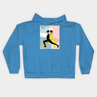 Yoga Yoga Meditation Relaxation Kids Hoodie